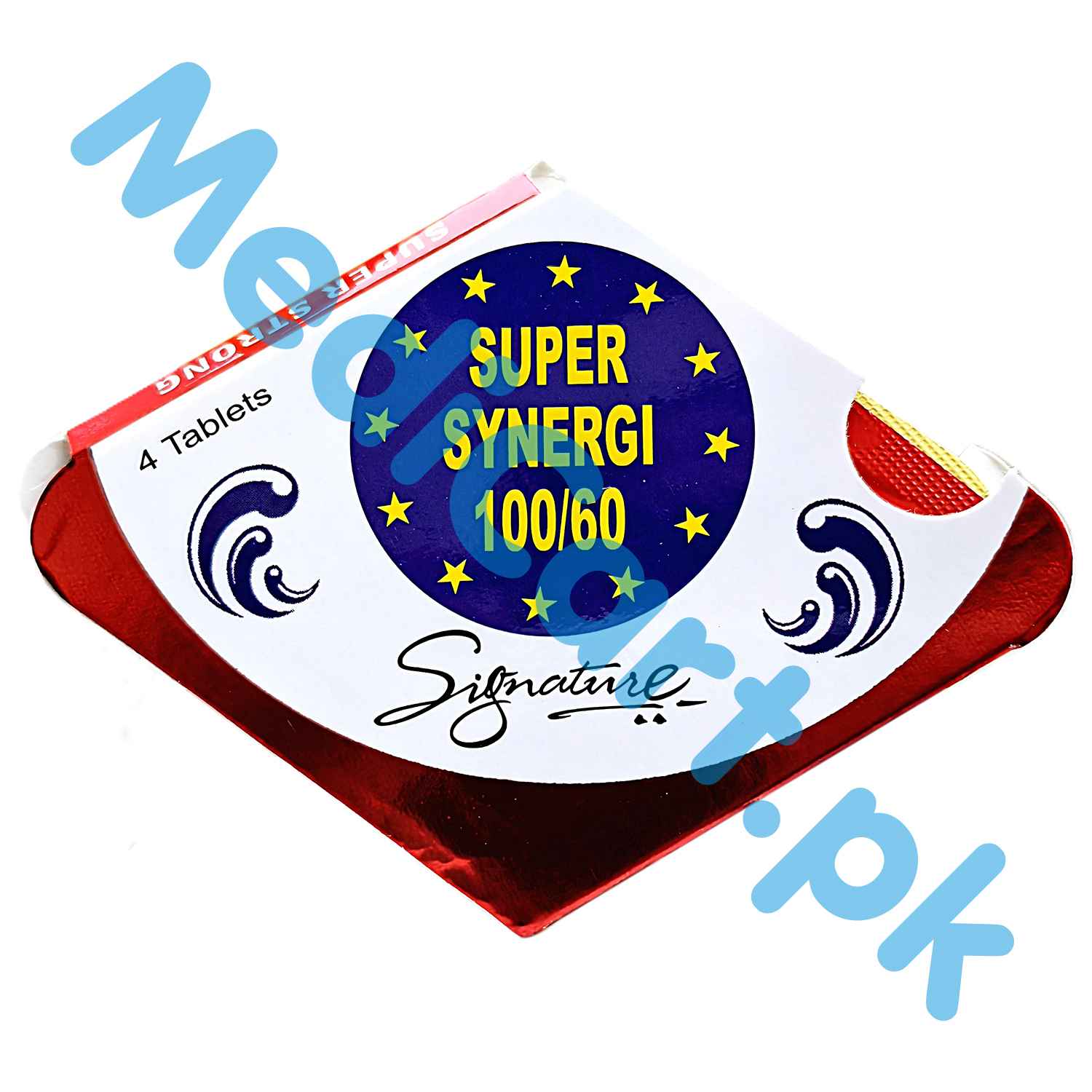 Original Super Synergi100mg/60mg (Sildenafil + Dapoxetine) Tablets | HAB Pharma - Image 3